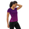 RPT-All-Over Print Women's Athletic T-shirt