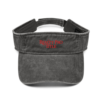 Realty Pro Title-Denim Visor