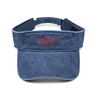 Realty Pro Title-Denim Visor