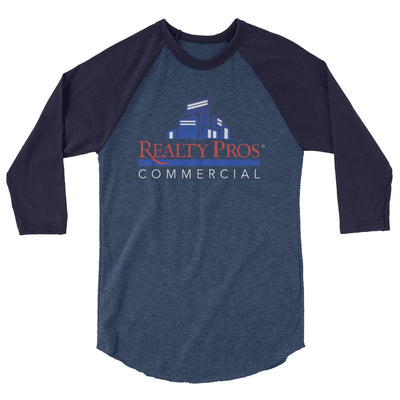 Realty Pros Commercial-3/4 sleeve raglan t-shirt