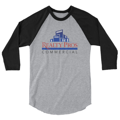 Realty Pros Commercial-3/4 sleeve raglan t-shirt