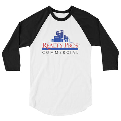 Realty Pros Commercial-3/4 sleeve raglan t-shirt