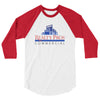 Realty Pros Commercial-3/4 sleeve raglan t-shirt