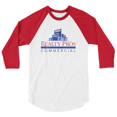 Realty Pros Commercial-3/4 sleeve raglan t-shirt